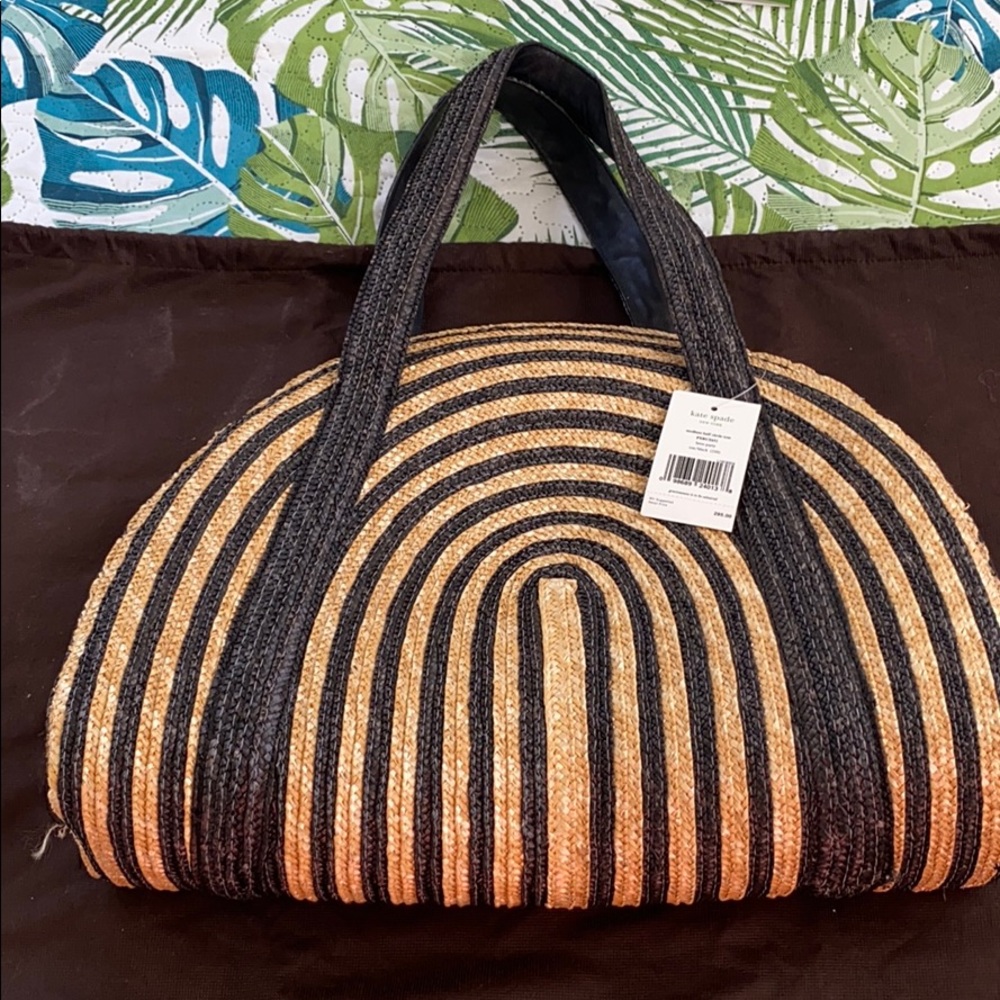 Kate Spade Lawn Party Half Circle Tote